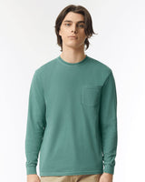 Comfort Colors Men's Garment-Dyed Heavyweight Long Sleeve Pocket T-Shirt