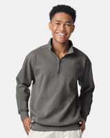 Comfort Colors Men's Garment-Dyed Quarter-Zip Sweatshirt