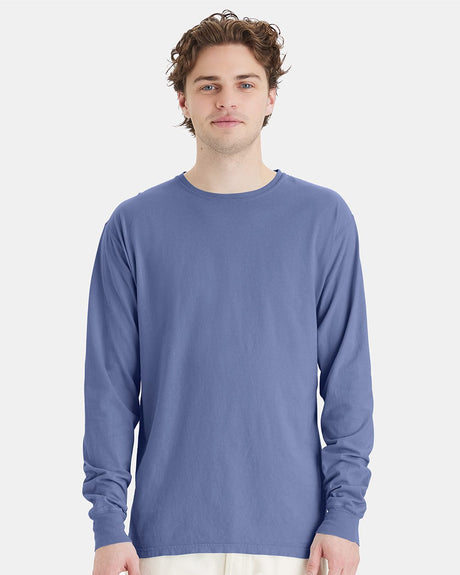ComfortWash by Hanes Men's Garment-Dyed Long Sleeve T-Shirt