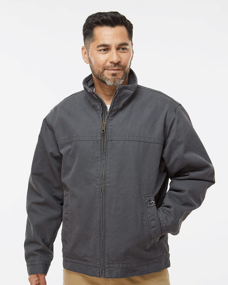 DRI DUCK Men's Maverick Boulder Cloth Jacket with Blanket Lining
