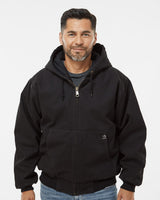 DRI DUCK Men's Cheyenne Boulder Cloth Hooded Jacket with Tricot Quilt Lining
