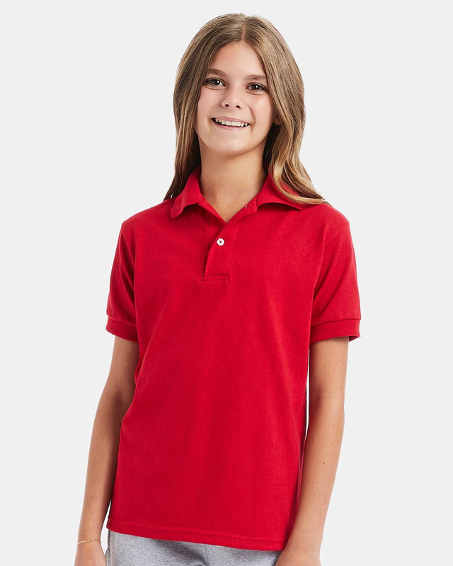  Youth EcoSmart Jersey Polo