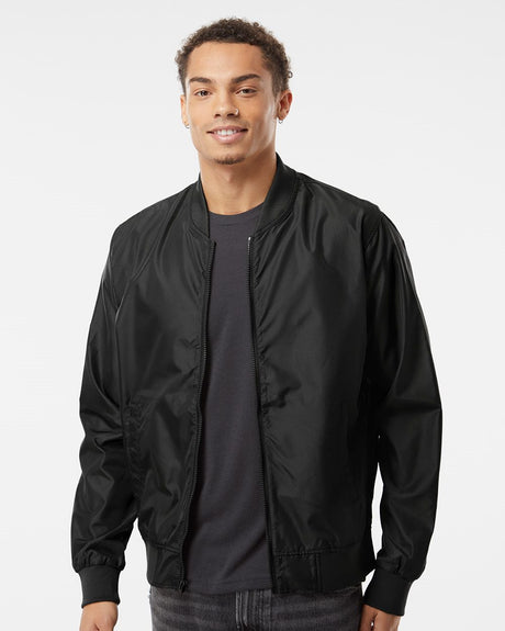 Independent Trading Co. Men's Lightweight Bomber Jacket