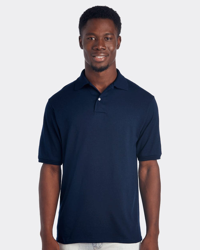 JERZEES Men's SpotShield 50/50 Polo