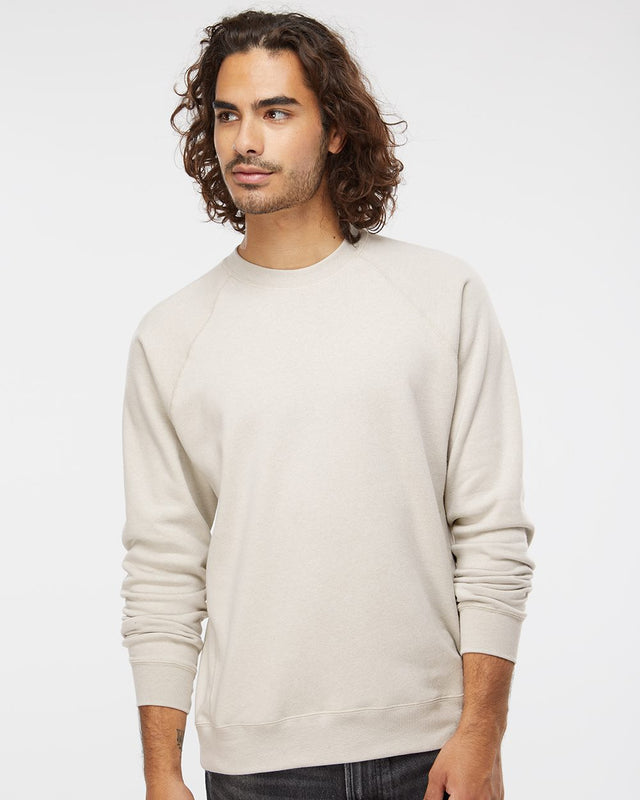 Independent Trading Co. Men's Special Blend Raglan Crewneck Sweatshirt