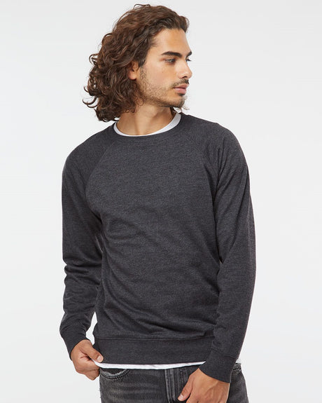 Independent Trading Co. Men's Icon Lightweight Loopback Terry Crewneck Sweatshirt