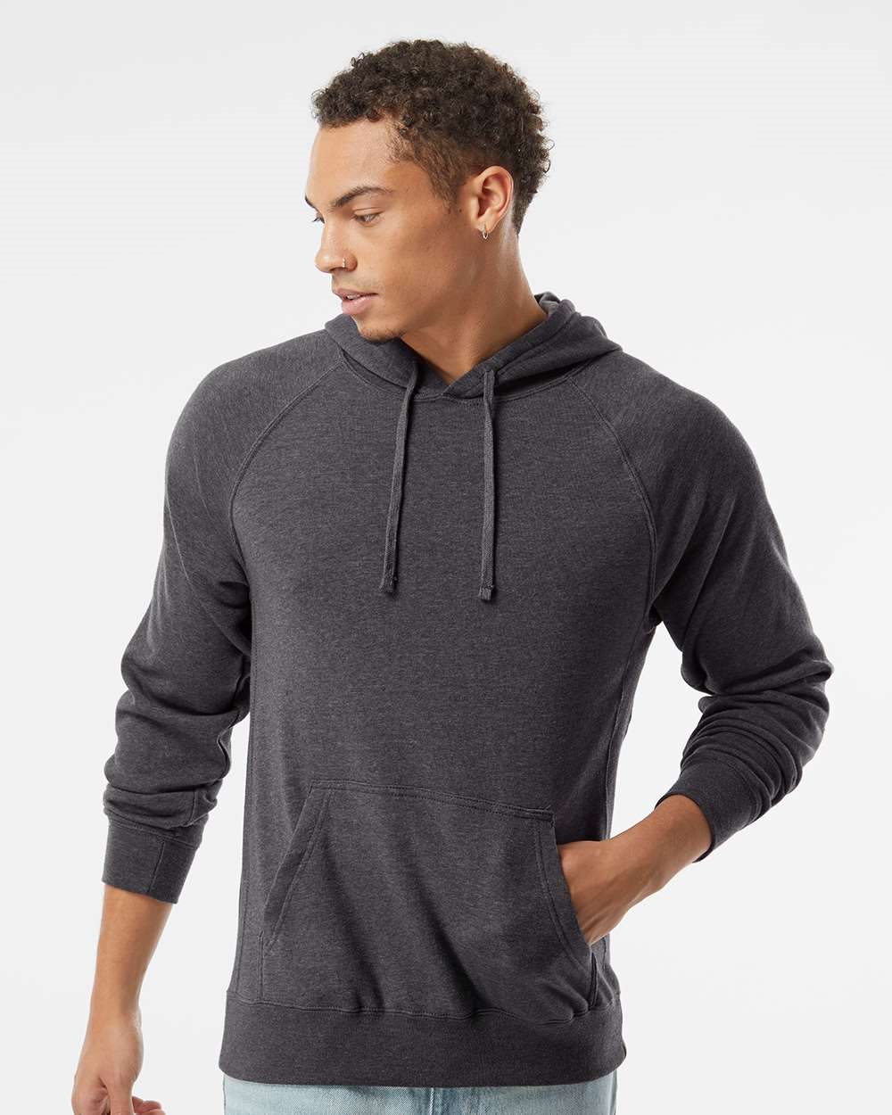 Independent Trading Co. Men's Special Blend Raglan Hooded Sweatshirt