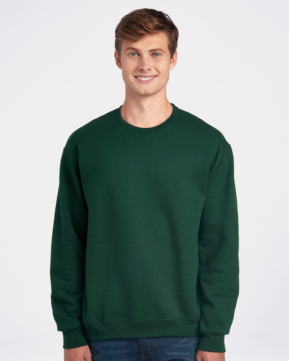 JERZEES Men's Super Sweats NuBlend Crewneck Sweatshirt