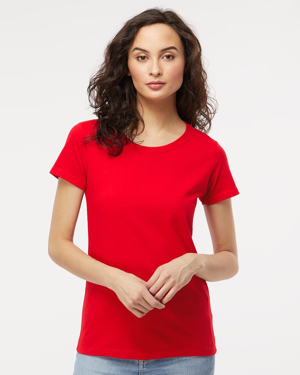 M&O Women's Gold Soft Touch T-Shirt