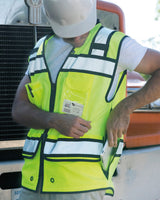 Kishigo Men's High-Performance Surveyors Vest