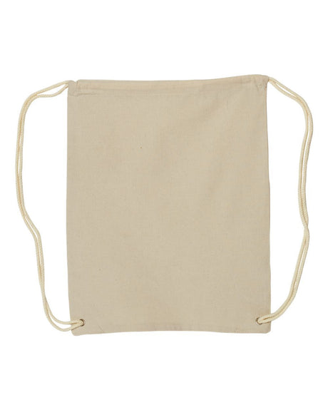 Liberty Bags Canvas Drawstring Backpack