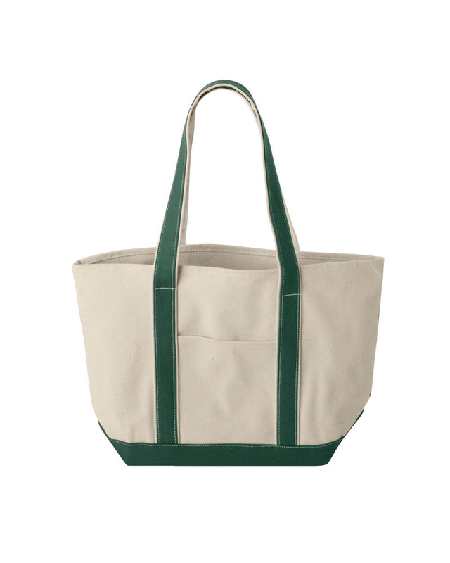 Liberty Bags Windward Large Cotton Canvas Classic Resort Tote
