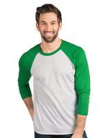 Next Level Men's Triblend Three-Quarter Raglan T-Shirt