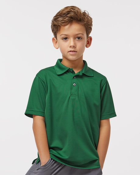 Paragon Youth Saratoga Performance Mini Mesh Polo