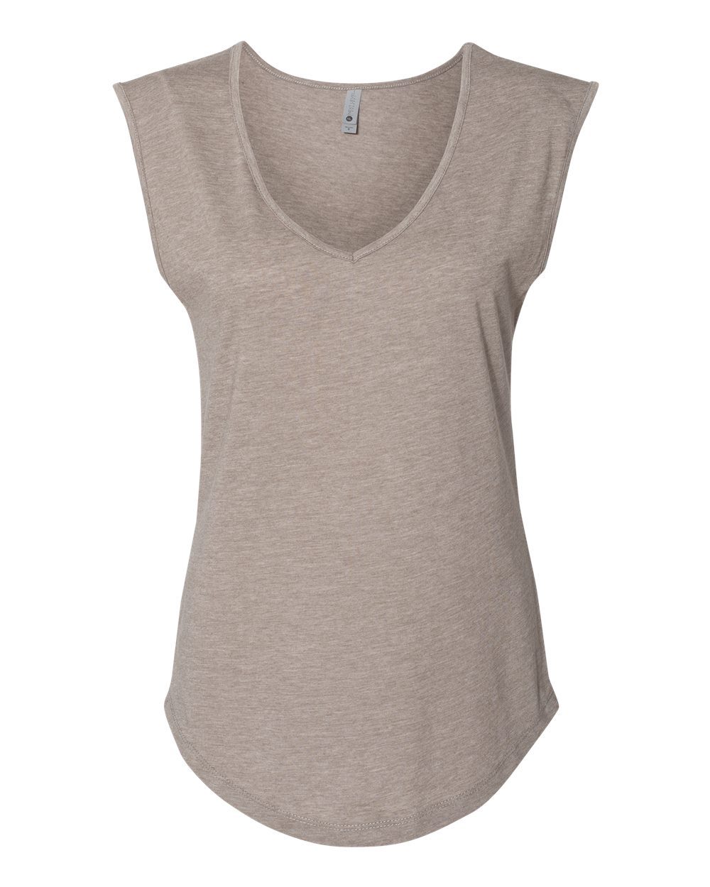 Next Level Women's Festival Sleeveless Deep V-Neck T-Shirt