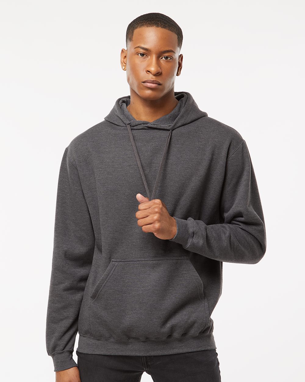 Tultex Men's Fleece Hooded Sweatshirt
