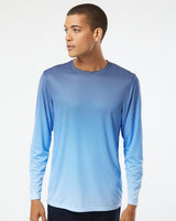 Paragon Men's Barbados Performance Pin Dot Long Sleeve T-Shirt