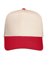 Valucap Five-Panel Twill Cap
