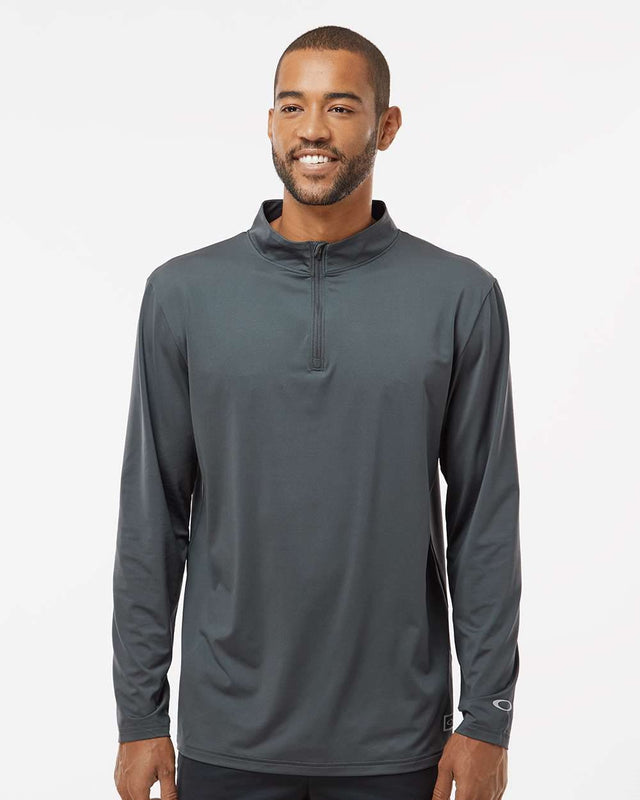 Oakley Men's Team Issue Podium Quarter-Zip Pullover