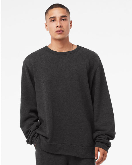 BELLA + CANVAS Men's Sponge Fleece Classic Crewneck Sweatshirt