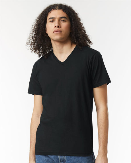 American Apparel Men's CVC V-Neck Tee