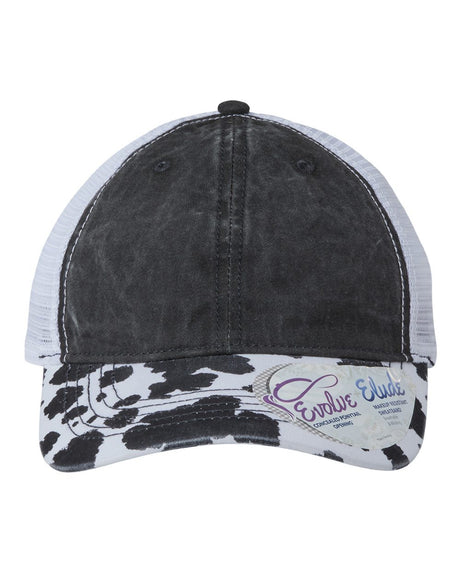 Infinity Her Women's Printed Bill with Mesh Back Cap
