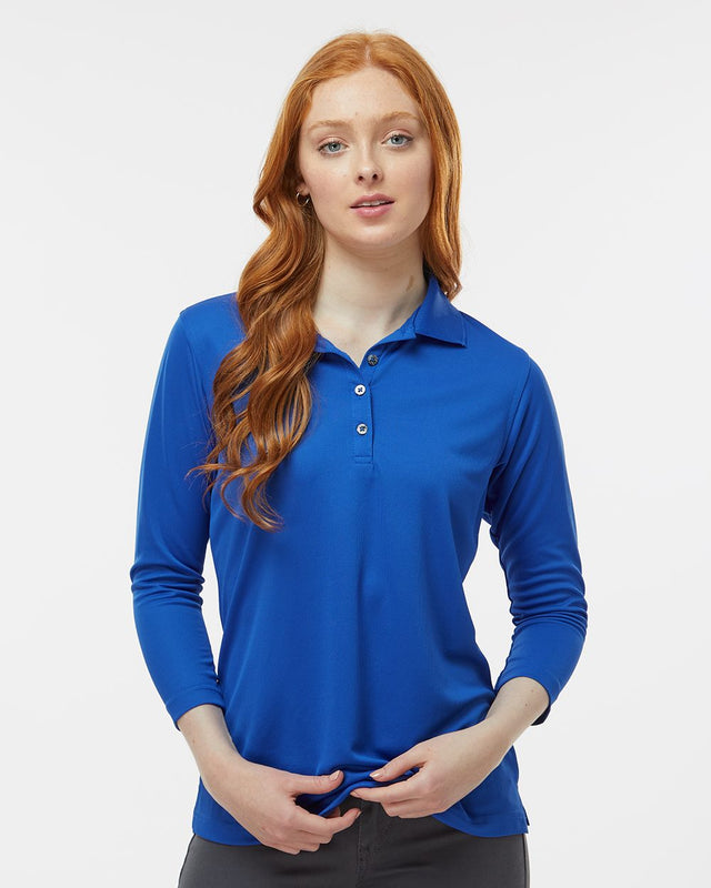 Paragon Women's Lady Palm Three-Quarter Sleeve Polo