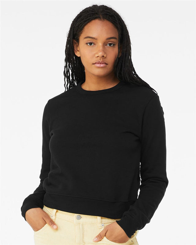 Bella + Canvas Women's Sponge Fleece Crewneck Sweatshirt