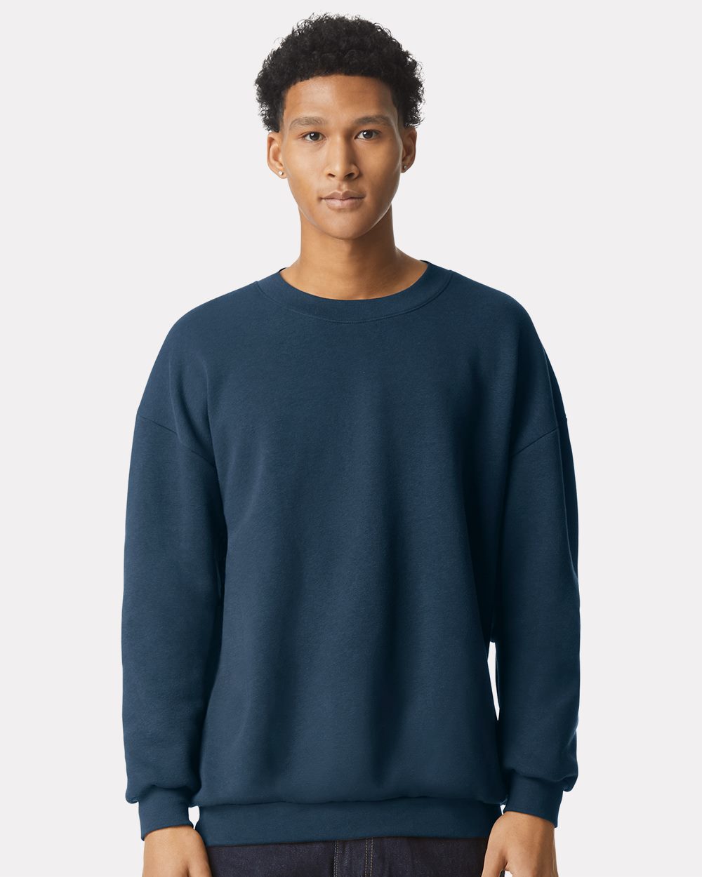 American Apparel Men's ReFlex Fleece Crewneck Sweatshirt