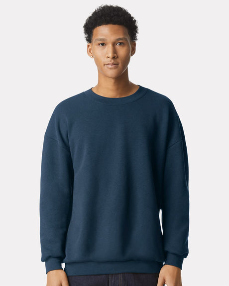 American Apparel Men's ReFlex Fleece Crewneck Sweatshirt