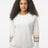 MV Sport Women's Striped Sleeves Crewneck Sweatshirt