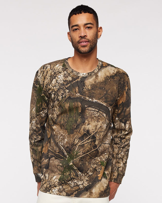 Code Five Men's Realtree Camo Long Sleeve T-Shirt