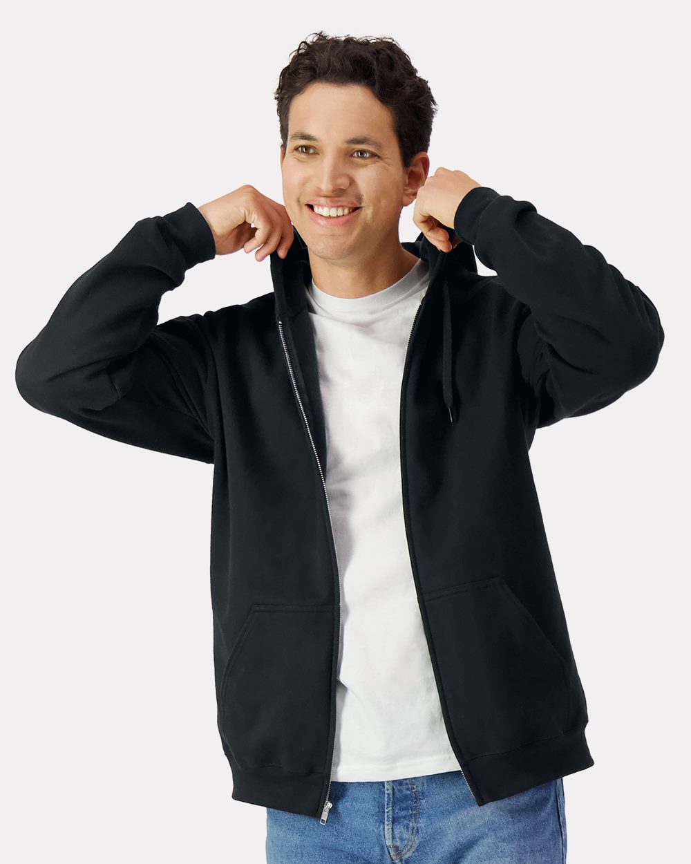 Gildan Men's Softstyle Full-Zip Hooded Sweatshirt