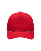 Sportsman Five-Panel Rope Heritage Fit Cap