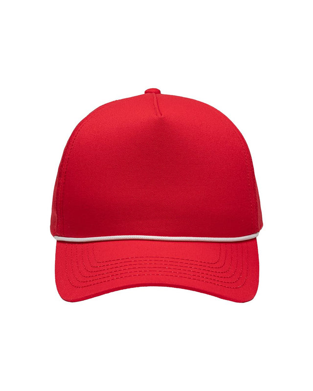 Sportsman Five-Panel Rope Heritage Fit Cap