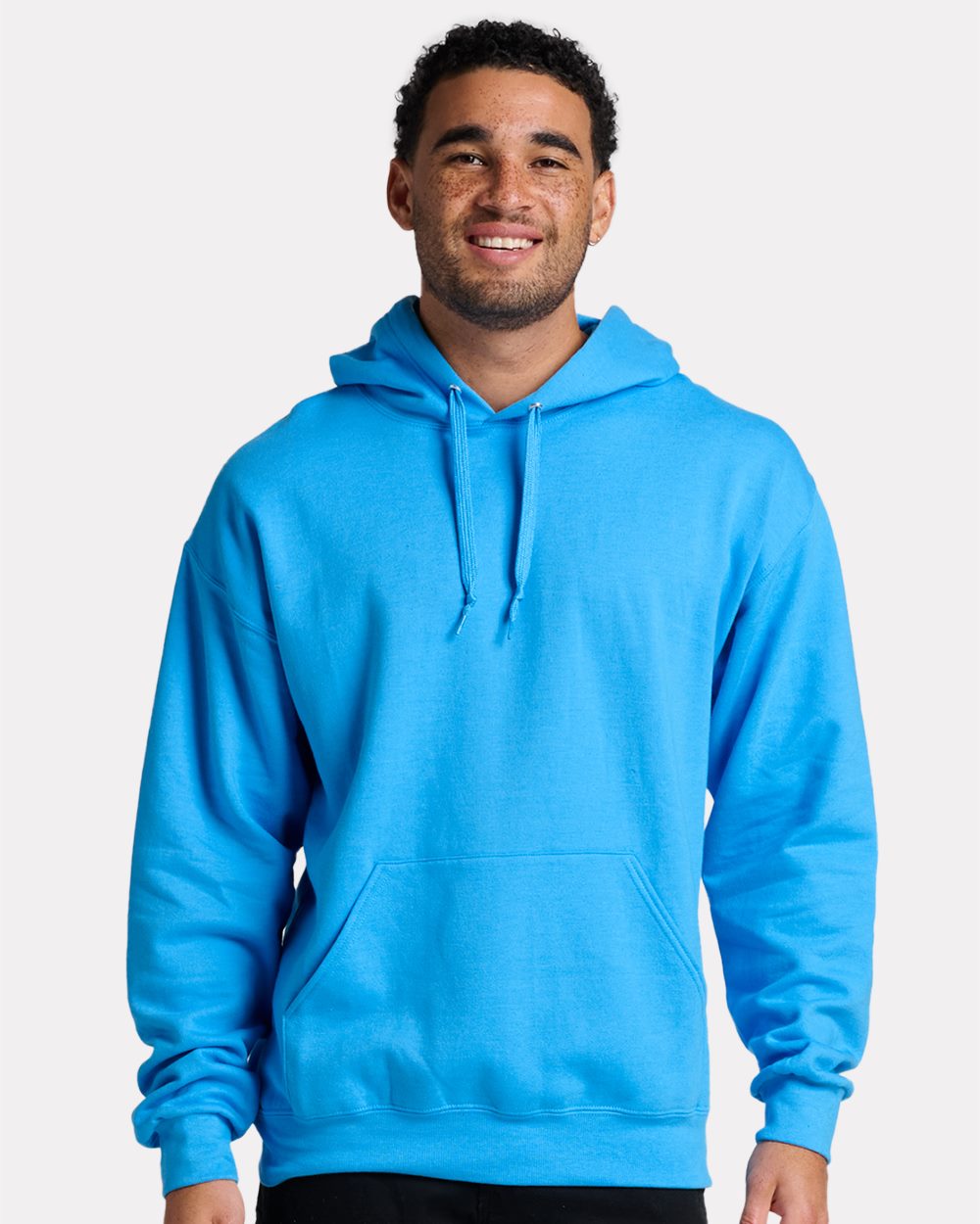 JERZEES Men's Ultimate CVC Hooded Sweatshirt