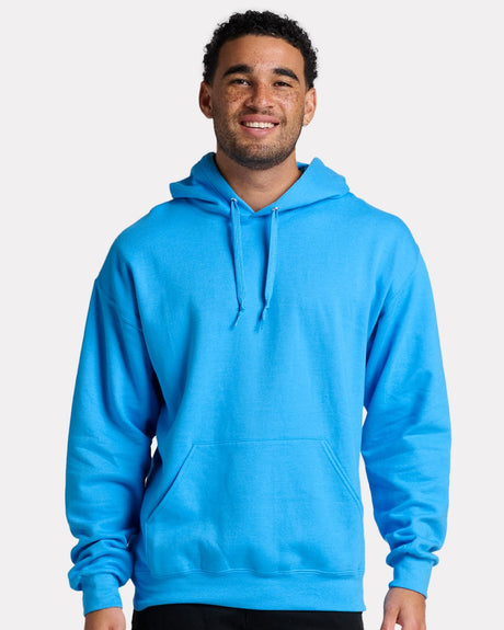 JERZEES Men's Ultimate CVC Hooded Sweatshirt