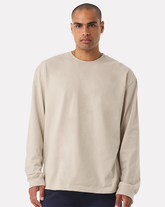 BELLA + CANVAS Men's 7.5 oz Heavyweight Long Sleeve Tee