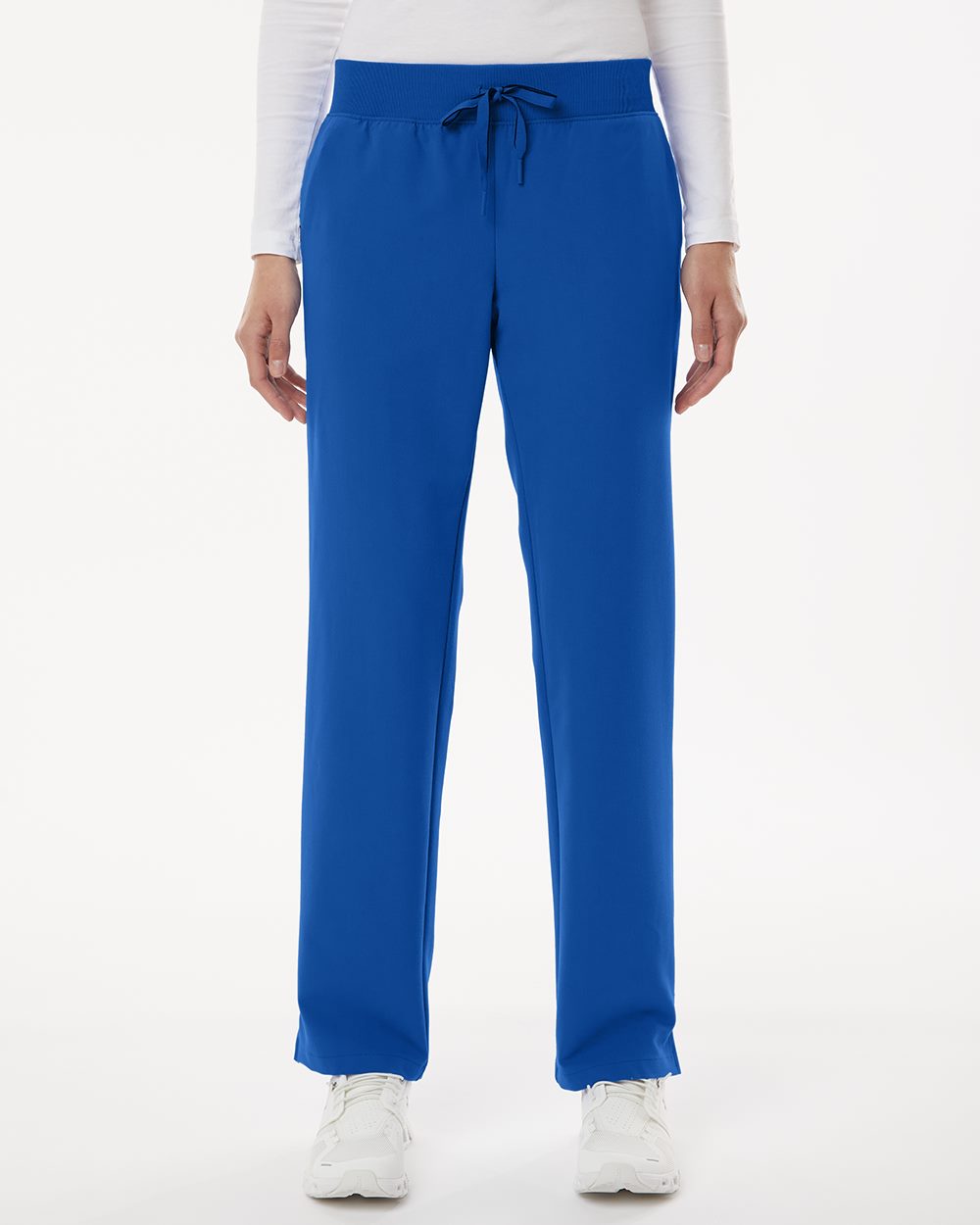 Jaanuu Women's Xenos Essential Knit-Waist Scrub Pants