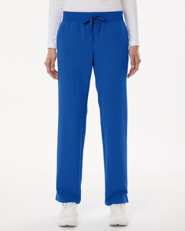 Jaanuu Women's Xenos Essential Knit-Waist Scrub Pants