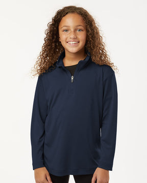AllPro Youth Pro-Lock Performance Quarter-Zip Pullover