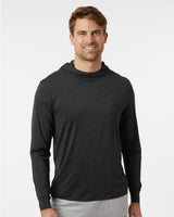 adidas Men's Performance Hooded Long Sleeve T-Shirt