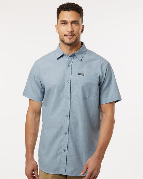 Columbia Men's Rapid Rivers Novelty Short Sleeve Shirt