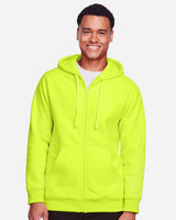 Team 365 Men's Zone HydroSport Heavyweight Full-Zip Hooded Sweatshirt