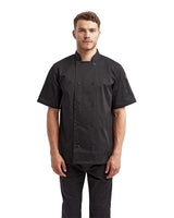 Artisan Collection by Reprime Men's Short Sleeve Recycled Chef Coat