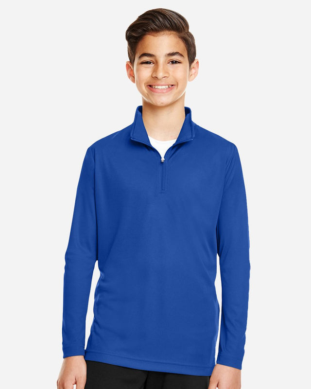 Team 365 Youth Zone Performance Quarter-Zip Pullover