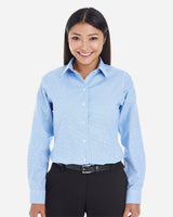 Devon & Jones Women's Crown Collection Royal Dobby Woven Dress Shirt