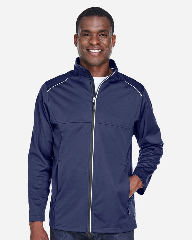 CORE365 Men's Techno Lite Three-Layer Knit Tech-Shell