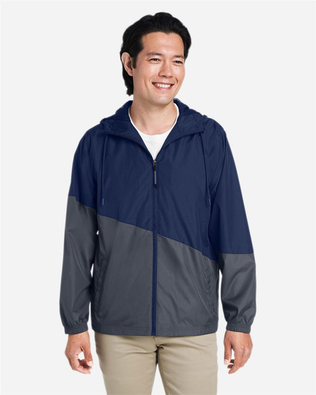 CORE365 Men's Techno Lite Colorblock Windbreaker