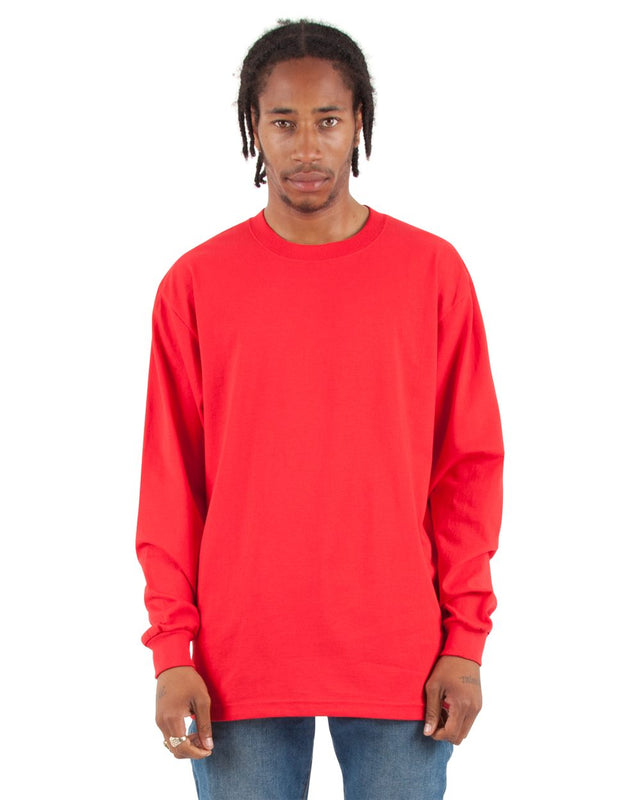 Shaka Wear Men's Max Heavyweight Long Sleeve T-Shirt